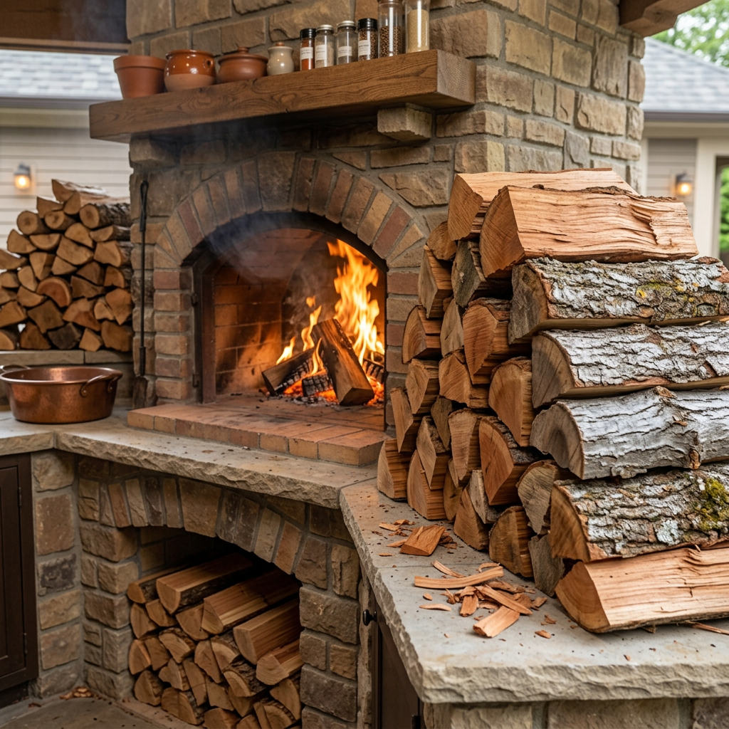 Block fireplace